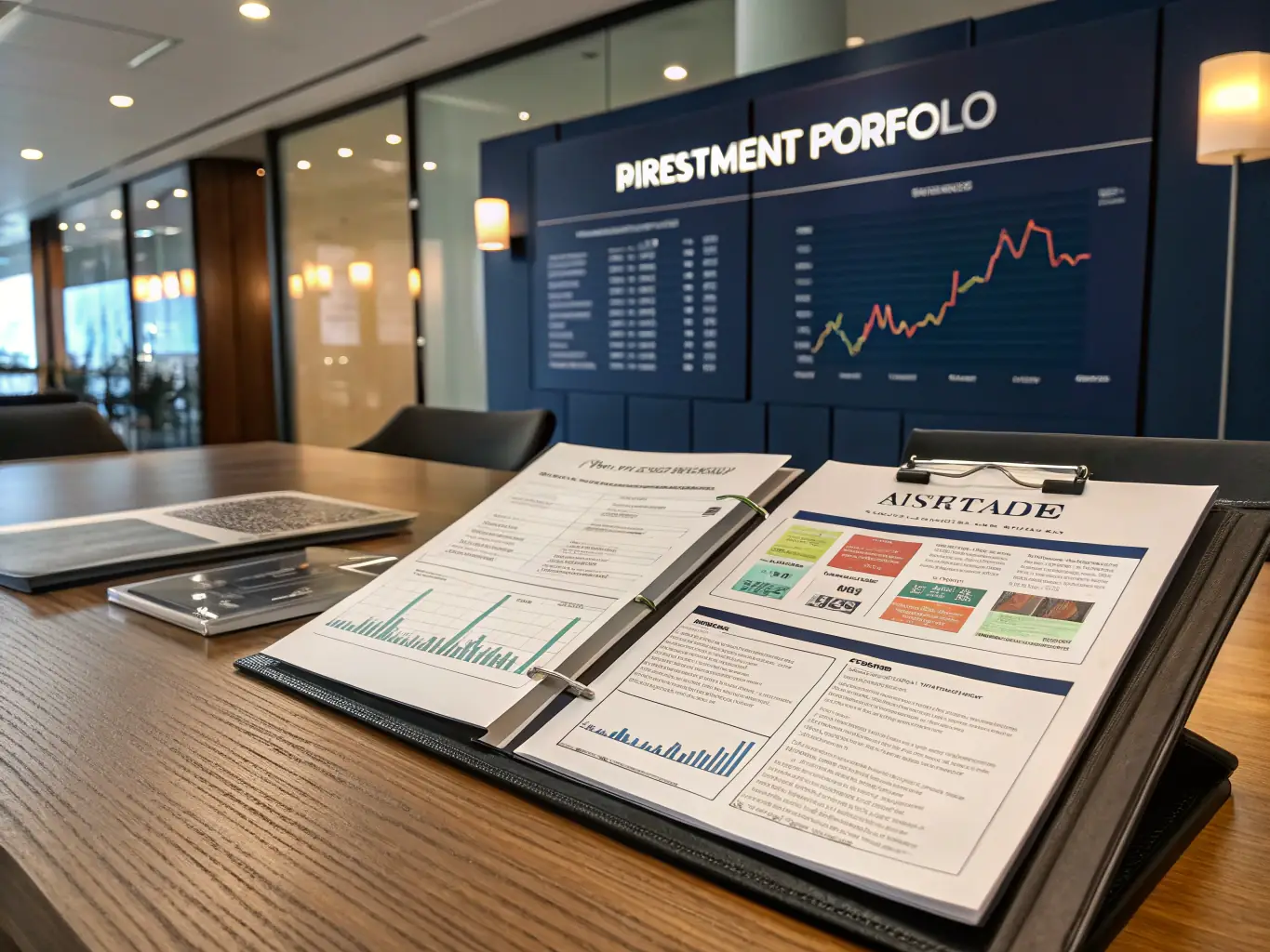 An image showing a diverse portfolio of assets, including stocks, bonds, and real estate, symbolizing diversified investment options.